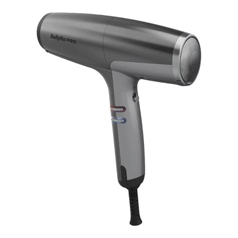 BaByliss PRO FALCO High Speed Dryer Black Silver BaByliss PRO