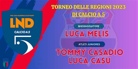 Torneo Regioni Di Calcio A Folta Rappresentanza Isilese