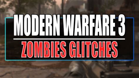 Call of Duty Modern Warfare 3 Zombies Glitches - ComputerSluggish