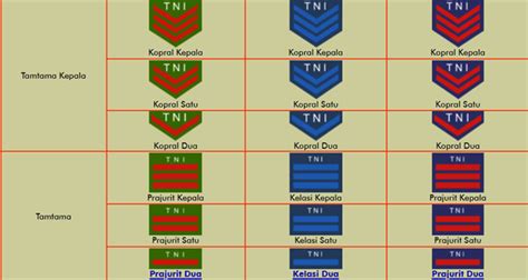 Pangkat Tni Dan Lambangnya
