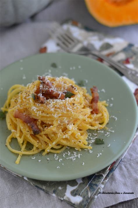 Spaghetti Con Crema Di Zucca E Ricotta Il Ricettario Timo E Lavanda