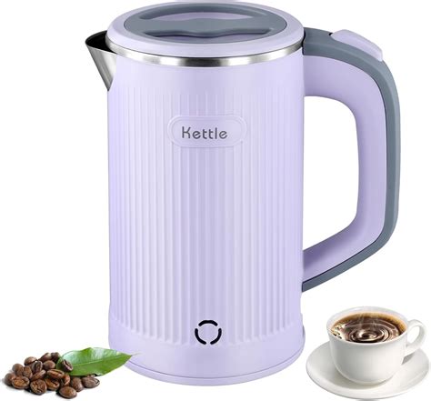 Travel Kettle Small 0 8L Stainless Steel Electric Travel Kettle Low