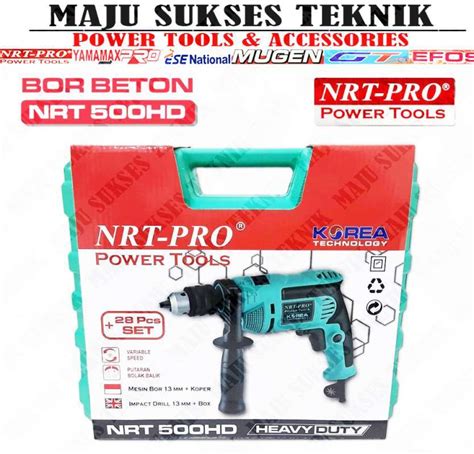 Jual NRT PRO 500HD Bor Listrik 13mm Tangan Kayu Besi Tembok Beton 13 Mm