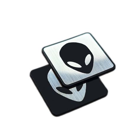 Alienware Sticker Case Badge Emblem Aufkleber Decal Two Emblems Etsy