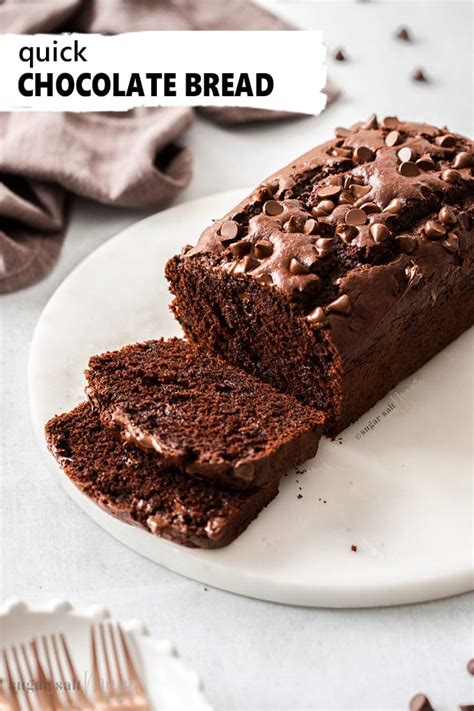 Quick Chocolate Bread Chocolate Loaf Cake Video Sugar Salt Magic