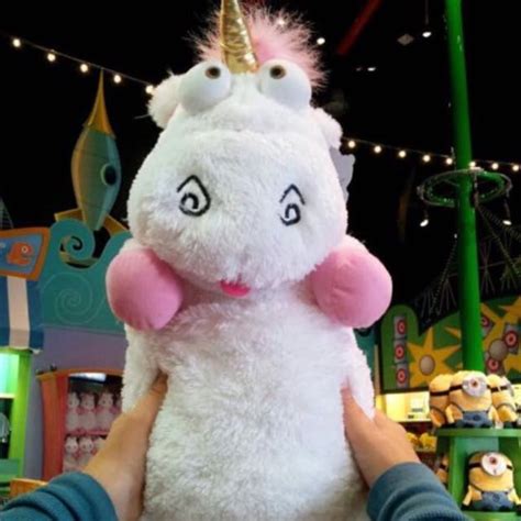 Fluffy Unicorn Despicable Me Toy