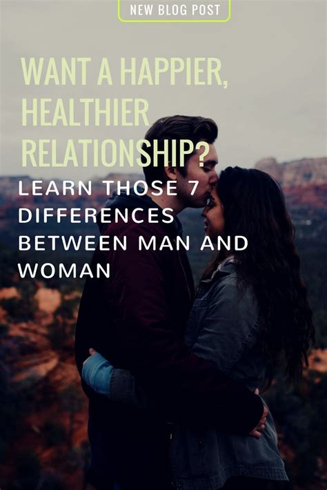 Men And Women Are Different Healthy Relationship Tips Relationship