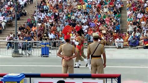 Wagah Border Parade Youtube