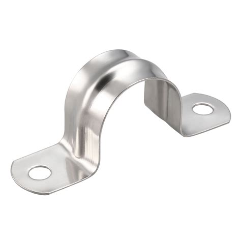 Mm Rigid Pipe Strap Stainless Steel Hole Clamps Pcs