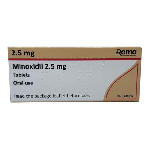 Oral Minoxidil Tablets USP 2 5mg 60 Tablets For Hair Loss Loniten