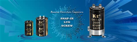 Snap In Lug And Screw Type Aluminum Electrolytic Capacitors