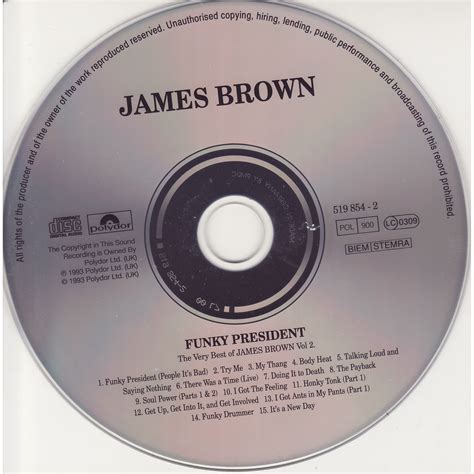 Funky President The Very Best Of James Brown James Brown Mp3 Buy