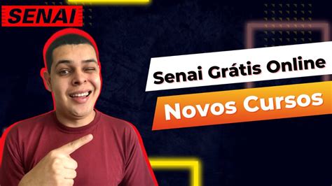 Senai Novos Cursos Online Gratuitos Certificado Gr Tis Fature