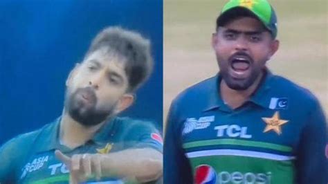 Watch Kl Rahul Cant Stop Smiling After Babar Azam Scolds Haris Rauf