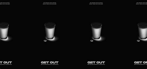 Get Out / Poster design on Behance