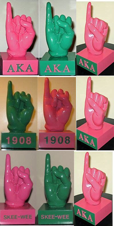 Aka Pinky Figurines Aka Sorority Inc Pinterest Alpha Kappa