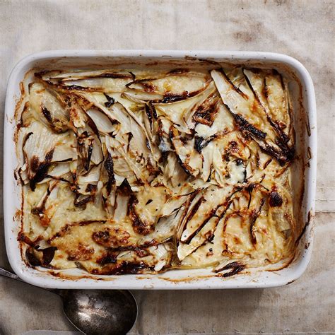 Endive and Fennel Gratin Recipe | Bon Appétit