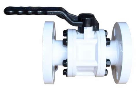 Pp Flange End Ball Valve At Rs Number Pp Flanged Ball Valve In