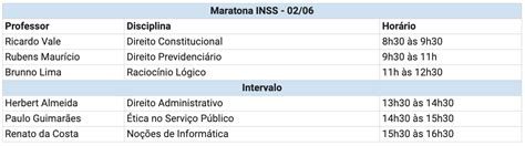 Concurso INSS Maratona de aulas grátis reforça sua preparação