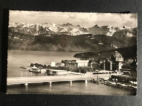 PK Antike Postkarte Luzern Mit Dem Alten Bahnhof Kaufen Auf Ricardo