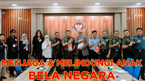 SINERGITAS KOMNAS ANAK DIREKTORAT BELA NEGARA DITJEN POTHAN KEMHAN RI