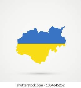 Ukraine Infographics Statistical Data Information Vector Stock Vector