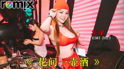 花僮 《花间一壶酒（dj沈念版）》dj Emi Remix 2023「我饮花间一壶酒浇这千古愁」2023年最勁爆的dj歌曲 偉大的中國音樂