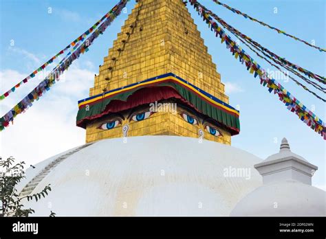 Boudhanath Bouddha Stupa Unesco World Heritage Site Kathmandu