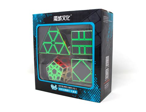 Box Kit Cubo M Gico Moyu Megaminx Pyraminx Square Skewb Carbon