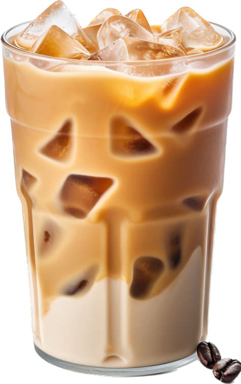 Iced Latte Png With Ai Generated Png