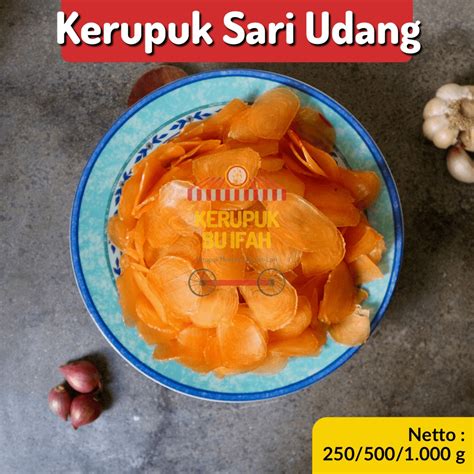 Jual Kerupuk Sari Udang Seblak Mentah Gram Shopee Indonesia