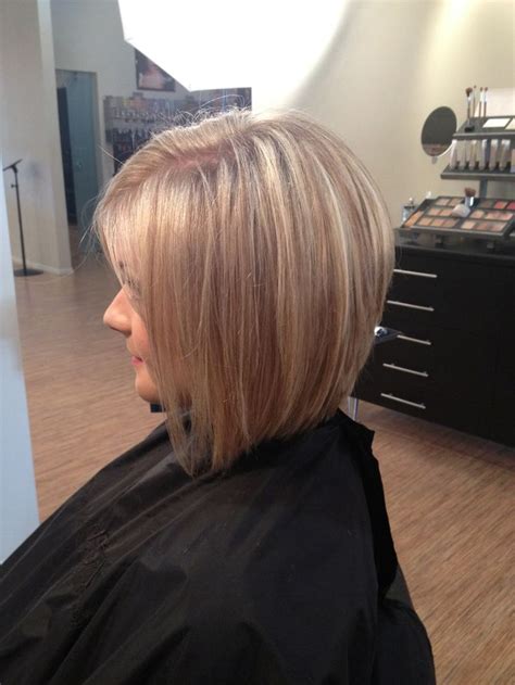 Blonde Angled Bob Hair By Caitlyn Blonde Angled Bob Haircuts For Fine Hair Bob Hairstyles