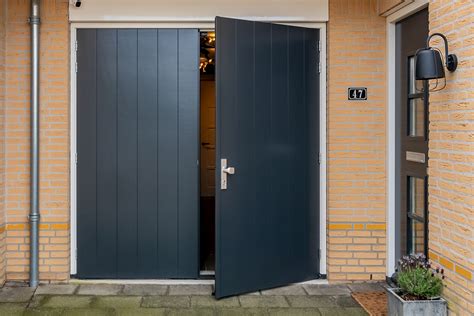 Houten Openslaande Garagedeuren Op Maat Ambassa