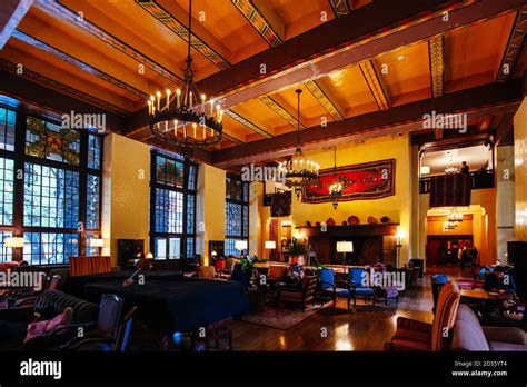 The Ahwahnee Hotel Yosemite USA Stock Photo - Alamy