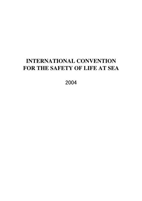 PDF INTERNATIONAL CONVENTION FOR THE SAFETY 2 Part 2 Which