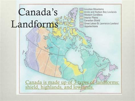 PPT - Canada’s Landforms PowerPoint Presentation - ID:1920783