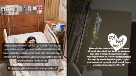 Syahnaz Sadiqah Dilarikan Ke Rumah Sakit Curhat Kondisi Memburuk