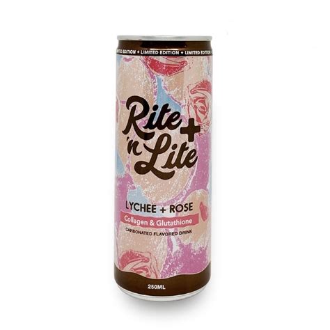 Rite N Lite Lychee Rose Collagen And Glutathione 250ml Shopee Philippines