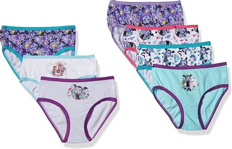 Amazon.com: Disney Girls' Little 7-Pack Underwear Panty, Vampirina/Multi, 6: Clothing, Shoes ...