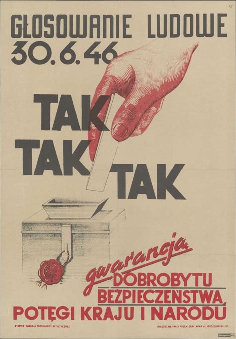 W 70 rocznicę Referendum Ludowego 30 czerwca 1946 r Archiwum