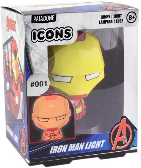 Paladone Marvel Iron Man Icon lempa modelis PP6119MA žema kaina