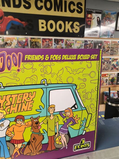 Scooby Doo Mezco Five Points Friends And Foes Deluxe Boxed Set New In