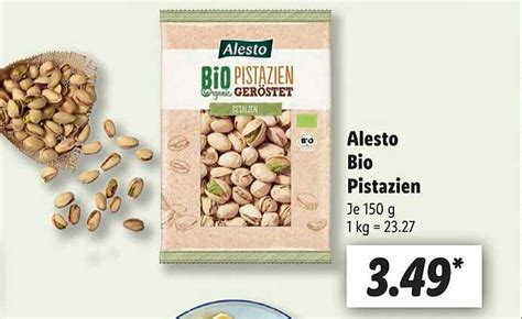 Alesto Bio Pistazien Angebot Bei Lidl 1Prospekte De