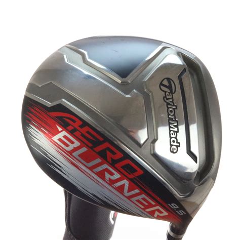 Taylormade Aeroburner Black Driver 95 Degrees Stiff Flex Headcover