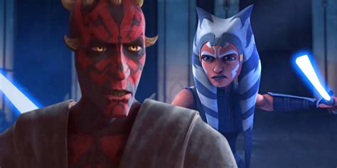 Maul Vs Ahsoka Clone Wars