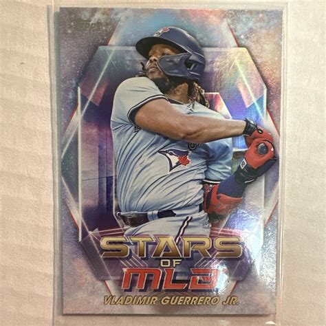 Topps Stars Of Mlb Smlb Vladimir Guerrero Jr Toronto Blue