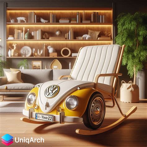 Relax And Unwind In A Stylish Volkswagen Inspired Rocking Chairs Uniqarch