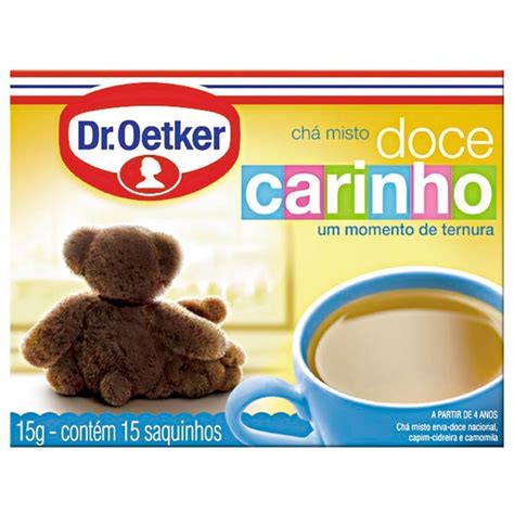 Chá Misto Doce Carinho Dr OETKER 15g 15 Saquinhos O Supermercado