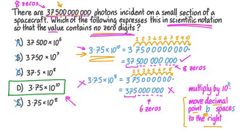 Question Video Converting A Large Number Into Scientific Notation Nagwa