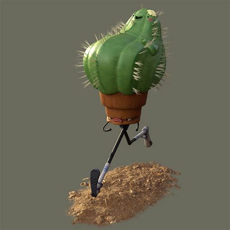 Cactus Runner Zbrushcentral